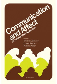 Titelbild: Communication and Affect 9780120530502
