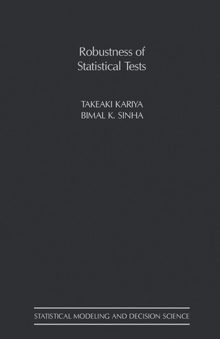 Cover image: Robustness of Statistical Tests 9780123982308