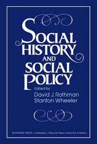 Imagen de portada: Social History and Social Policy 9780125986809