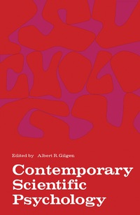 Cover image: Contemporary Scientific Psychology 9780122834509