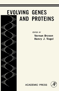 Imagen de portada: Evolving Genes and Proteins 9781483227344