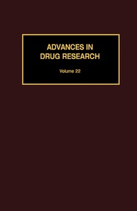 表紙画像: Advances in Drug Research 9780120133222