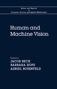 Titelbild: Human and Machine Vision 9780120843206