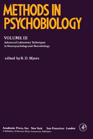 Cover image: Methods in Psychobiology 9780124610033