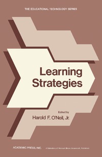 صورة الغلاف: Learning Strategies 9780125266505