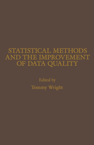 Immagine di copertina: Statistical Methods and the Improvement of Data Quality 9780127654805