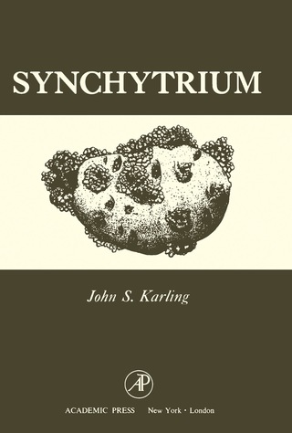 Imagen de portada: Synchytrium 9781483232805