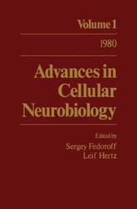 صورة الغلاف: Advances in Cellular Neurobiology: Volume 1 9780120083015