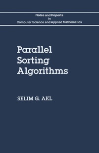 表紙画像: Parallel Sorting Algorithms 9780120476800