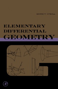 表紙画像: Elementary Differential Geometry 9781483231709