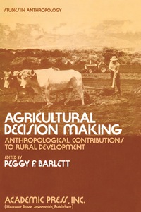 Omslagafbeelding: Agricultural Decision Making 9780120788828