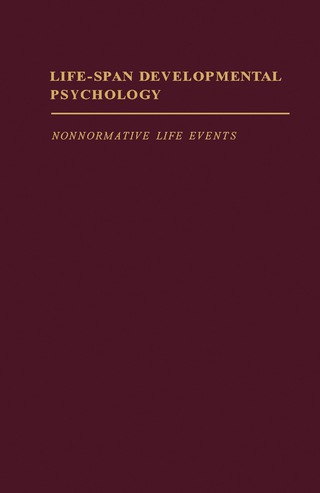 Cover image: Life-Span Developmental Psychology 9780121551407
