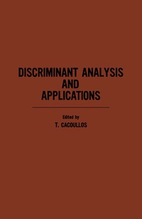 Cover image: Discriminant Analysis and Applications 9780121540500