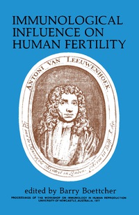 Imagen de portada: Immunological Influence on Human Fertility 9780729500067