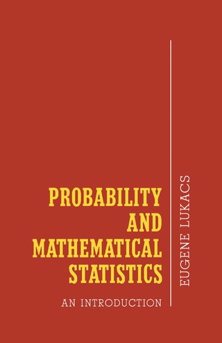 Imagen de portada: Probability and Mathematical Statistics 9780124598508