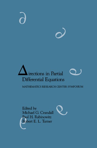 Cover image: Directions in Partial Differential Equations 9780121952556