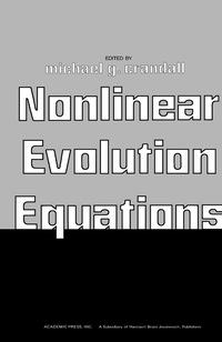 صورة الغلاف: Nonlinear Evolution Equations 9780121952501