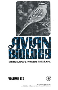 Cover image: Avian Biology 9780122494031