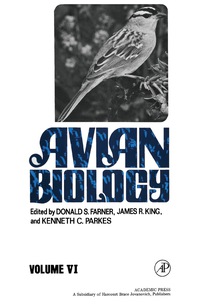 表紙画像: Avian Biology 9780122494062