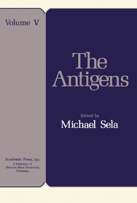 Cover image: The Antigens 9780126355055