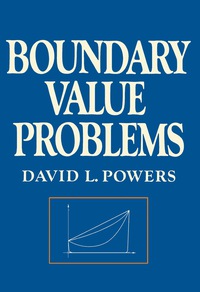 Cover image: Boundary Value Problems 2nd edition 9780125637602