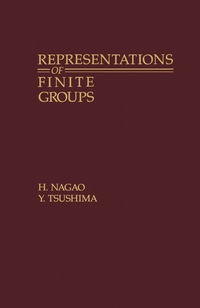 Immagine di copertina: Representations of Finite Groups 9780125136600