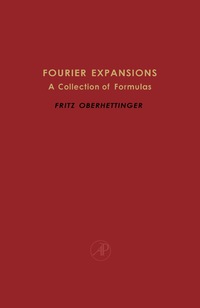 Titelbild: Fourier Expansions 9780125236409