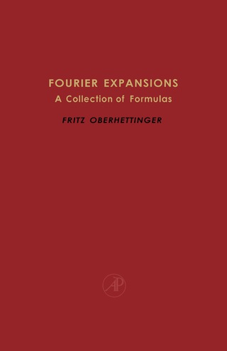 Cover image: Fourier Expansions 9780125236409