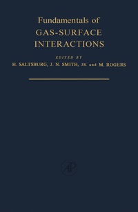 Omslagafbeelding: Fundamentals of Gas-Surface Interactions 9781483229010