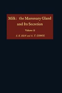 Titelbild: Milk: the Mammary Gland and Its Secretion 9781483232256
