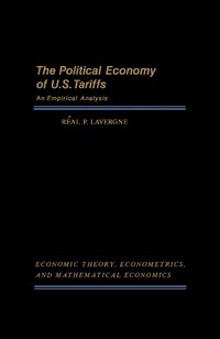 Titelbild: The Political Economy of U.S. Tariffs 9780124387409