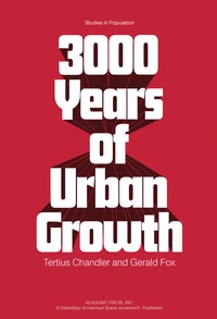 صورة الغلاف: 3000 Years of Urban Growth 9780127851099