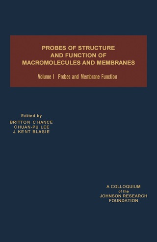 Cover image: Probes and Membrane Function 9780121678012