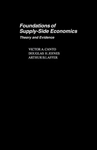 Cover image: Foundations of Supply-Side Economics 9780121588205