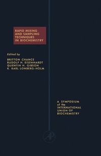 Cover image: Rapid Mixing and Sampling Techniques in Biochemistry 9781483232607