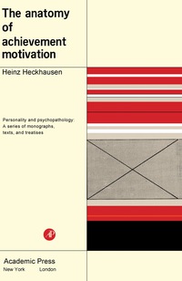 Cover image: The Anatomy of Achievement Motivation 9781483230436