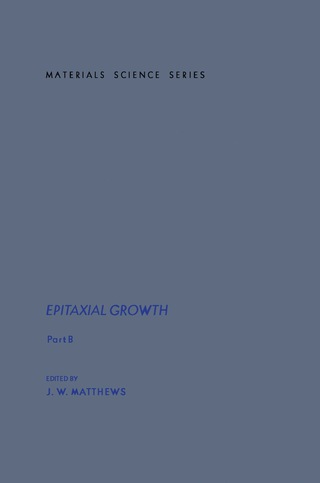 Cover image: Epitaxial Growth 9780124809024