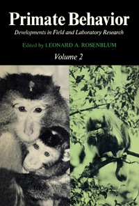 Cover image: Primate Behavior 9780125340021