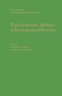 Imagen de portada: The Cell Surface: Mediator of Developmental Processes 9780126129847
