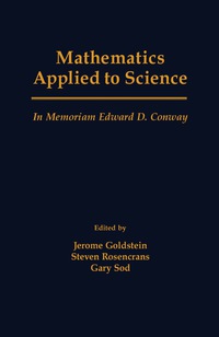 Imagen de portada: Mathematics Applied to Science 9780122895104