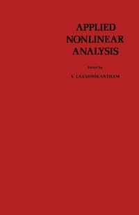 Titelbild: Applied Nonlinear Analysis 9780124341807