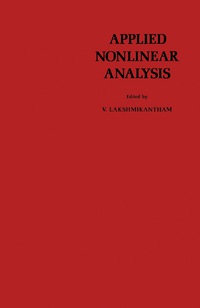 صورة الغلاف: Applied Nonlinear Analysis 9780124341807