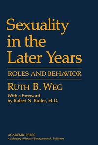 表紙画像: Sexuality in the Later Years 9780127413204