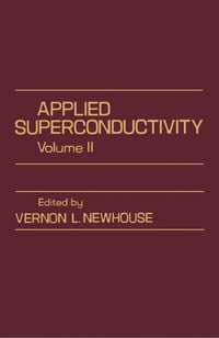 صورة الغلاف: Applied Superconductivity 9780125177023
