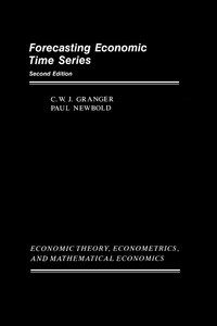 Cover image: Forecasting Economic Time Series 2nd edition 9780122951831