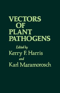 صورة الغلاف: Vectors of Plant Pathogens 9780123264503