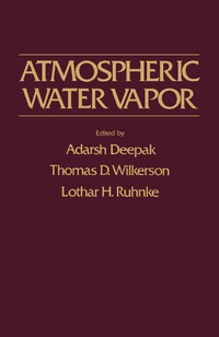 Omslagafbeelding: Atmospheric Water Vapor 9780122084409