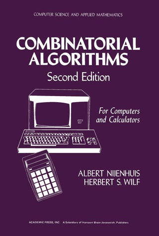 Imagen de portada: Combinatorial Algorithms 2nd edition 9780125192606
