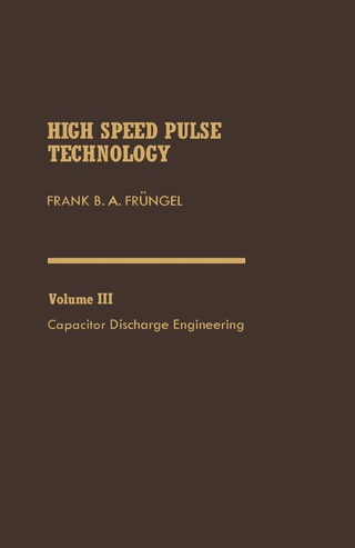 Imagen de portada: Capacitor Discharge Engineering 9780122690037