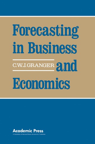 Cover image: Forecasting in Business and Economics 9780122951800